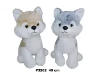 Pluszak Pies 30cm Husky Siedzacy Sa