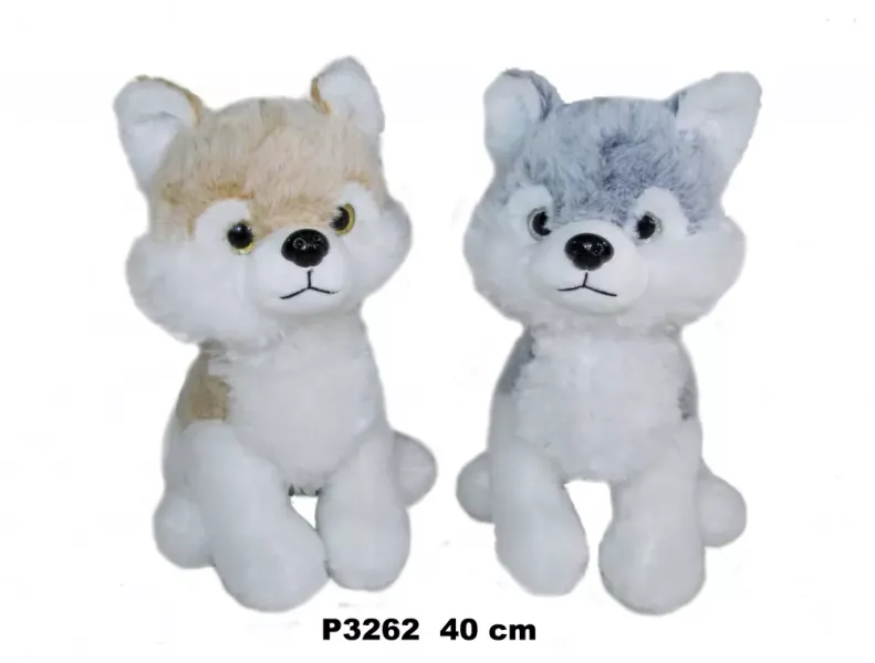 Pluszak Pies 30cm Husky Siedzacy Sa zdjęcie 1