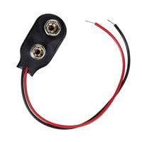 Złącze gniazdo zatrzask baterii 6F22 9V 15cm klip zacisk z przewodem