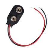 Złącze gniazdo zatrzask baterii 6F22 9V 15cm klip zacisk z przewodem