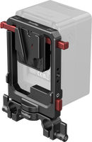 SmallRig 6273 Obrotowa płyta aku V-Mount i podwójnym zaciskiem pręt 15mm