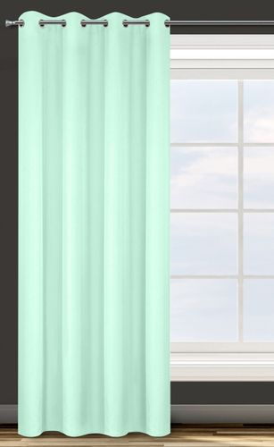 Zasłona gotowa na przelotkach ADORE 140x250 Design91 jasnomiętowy na Arena.pl