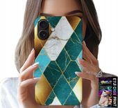 ETUI DO IPHONE 16 - ELEGANCKIE MODNE WZORY CASE + FOLIA