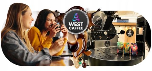 Kawa ziarnista - Crema Tropic - 100% Arabica 1kg Świeżo Palona WEST CAFFEE na Arena.pl