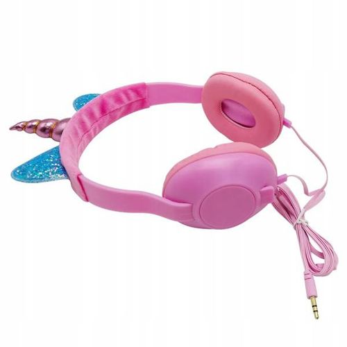 SŁUCHAWKI PRZEWODOWE JEDNOROŻEC DZIECI USZY KOCIE J4 na Arena.pl