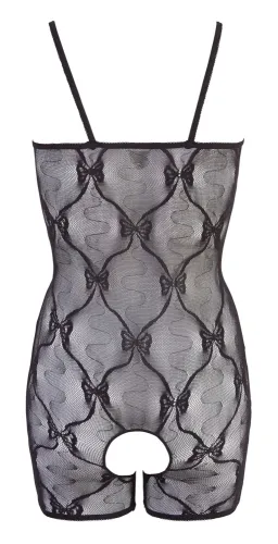 xqse kombinezon krotki koronkowy czarny l/xl, otwarte przeszycia na Arena.pl