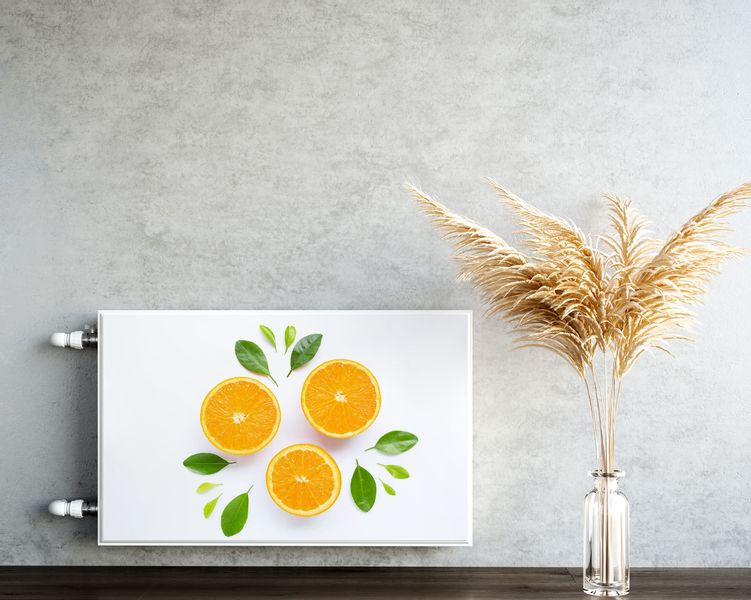 Mata MAGNETYCZNA Na Grzejnik Owoce Soczyste Pomarańcze 100cm x 60cm zdjęcie 5