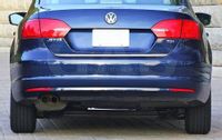 Volkswagen Jetta - Chromowane Listwy Grill Atrapy Zderzaka Tuning