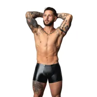 male power liquid onyx 2.0 short pouch l czarny wetlook