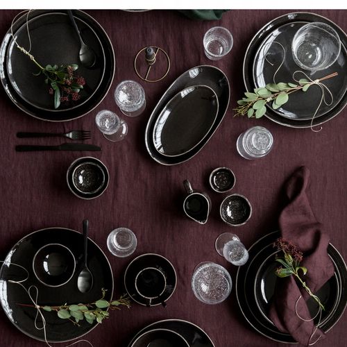 Filiżanka do herbaty NORDIC COAL - Broste Cph 16X7 CM 25cl na Arena.pl