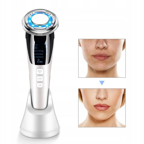 MEZOTERAPIA BEZIGŁOWA MASAŻER EMS TWARZY LIFTING 5w1 URZĄDZENIE DO MASAŻU na Arena.pl