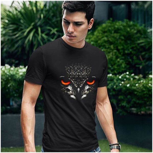 Koszulka Sowa Sową 3D Owl Puchacz M zdjęcie 5