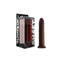 dildo model j24,1 cm dong mahogany shaft