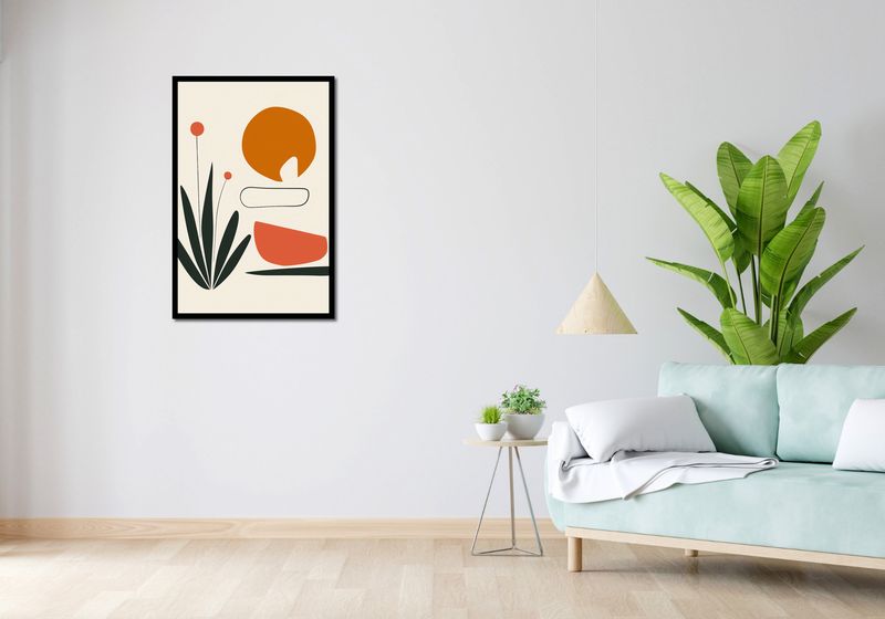 Plakat 61x91,5cm Abstrakcyjny Zen zdjęcie 4