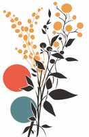 Plakat 53x81cm Rozkwitające Życie