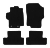 Dywaniki welurowe BASIC czarne Peugeot 1007 2004-2009