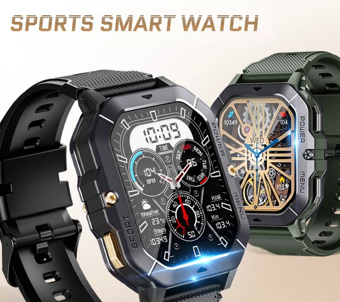 smartwatch męski rubicon rncf23-1 black zdjęcie 7