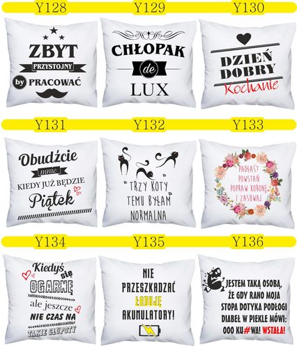 PODUSZKA chemika Tablica Mendelejewa PIERWIASTKI na Arena.pl