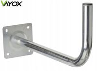 UCHWYT ANTENOWY DO ANTENY SATELITARNEJ NAZIEMNEJ ŚCIENNY MOCNY STAL 60CM