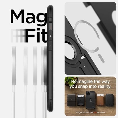 spigen tough armor mag magsafe iphone 15 black na Arena.pl