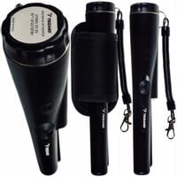 WYKRYWACZ METALU RĘCZNY DETEKTOR METALI MONET WIBRACJE DŹWIĘK +KABURA