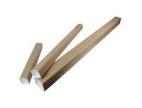 Tuba kwadratowa + wieczka 70x70x2,5x1100mm x10