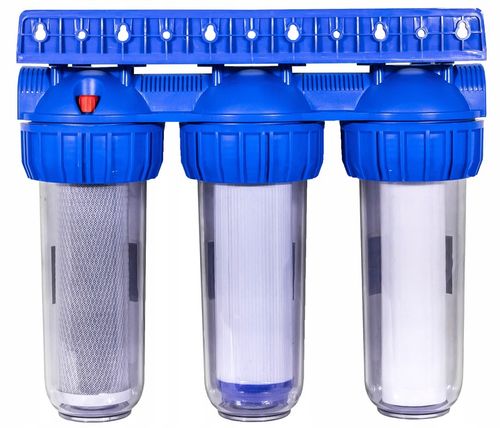 FILTR DO WODY WSTĘPNY KORPUS OBUDOWA FI 1'' GW 3-STOPNIOWY + WKŁADY na Arena.pl