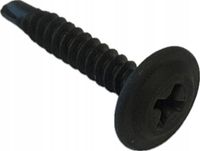 WKRĘT SAMOWIERCĄCY ŁEB TALERZYKOWY PODKŁADKOWY 4.2X25 (100) CZARNY FOSFAT