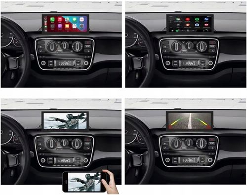 RADIO SAMOCHODOWE ANDROID APPLE CARPLAY STACJA +2 KAMERY MONITOR na Arena.pl