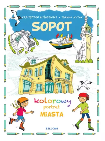 Kolorowy portret miasta. Sopot zdjęcie 1