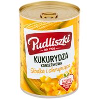 Pudliszki KUKRYDZA KONSERWOWA słodka i chrupiąca puszka 400g