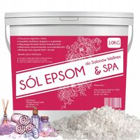 SÓL DO KAPIELI SIARCZAN MAGNEZU EPSOM 10KG MAGNEZOWA LECZNICZA MASAŻ SPA