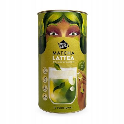 Matcha Lattea 10 porcji - matcha latte w formie instant z napojem owsianym na Arena.pl
