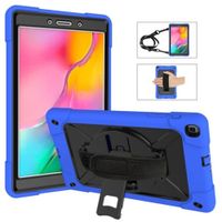 Etui do Samsung Galaxy Tab A 8.0" z Paskiem na Ramię Niebieskie