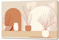 Obraz 100x70cm Widok Roślin