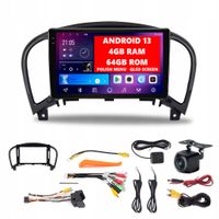 RADIO ANDROID 13 NISSAN JUKE 2010-2014 ANDROID AUTO CARPLAY WIFI 4GB/64GB