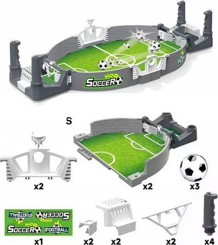 Gra zręcznościowa piłka nożna piłkarzyki football mini stół Składany dla D na Arena.pl