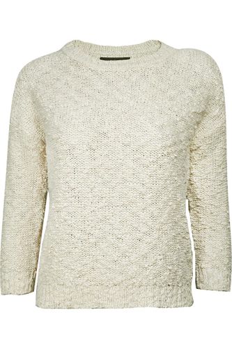 Beżowy Sweter Baranek - 48 / 4XL na Arena.pl