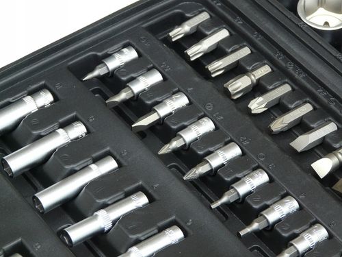 ZESTAW KLUCZY NASADOWYCH KLUCZE NASADOWE 108+ YATO TORX KOMPLET 40 SZTUK na Arena.pl