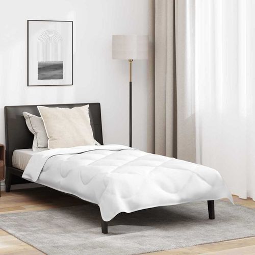 Zestaw kołdry zimowej 2 pcs Biały 155 x 220 cm Mikrofibra na Arena.pl