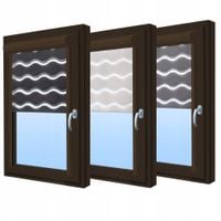 Roleta Dzień Noc w Kasecie BRĄZ FALE VEGAS