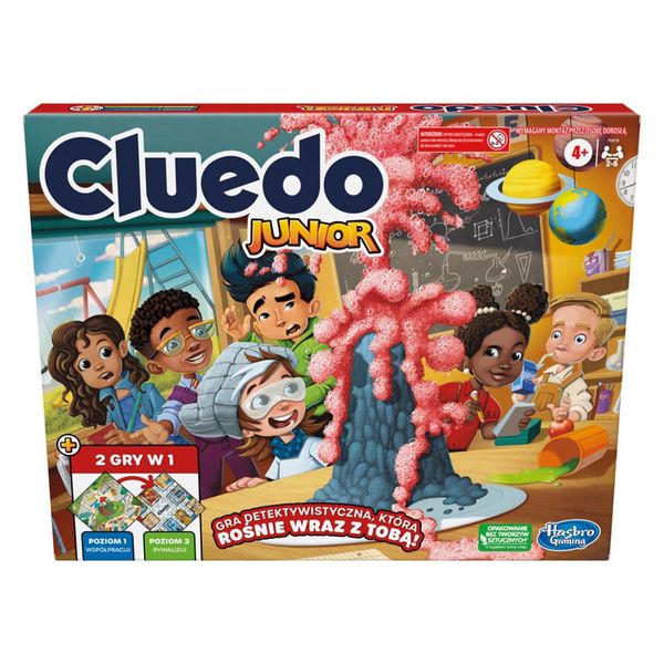 ND11_F6419 HASBRO GAME Cluedo Junior, gra zdjęcie 1