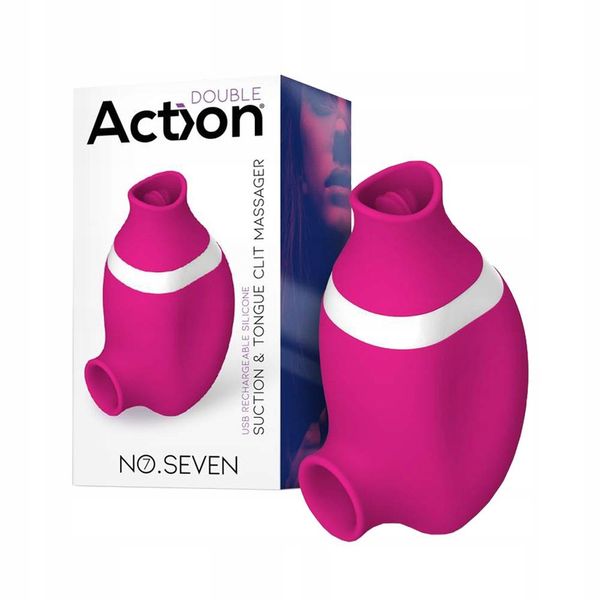 Wibrator język ssący masażer łechtaczki. zdjęcie 2