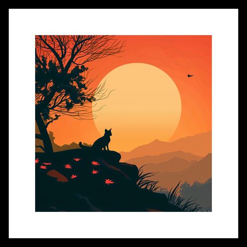 Plakat 20x20cm Kocie Wzgórze na Arena.pl