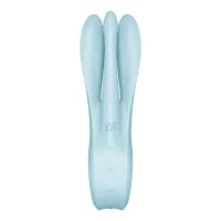 satisfyer threesome 1 - wielofunkcyjny model z 3 silnikami, silikon, fiolet