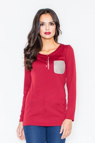 Bluzka M156 Bordo M na Arena.pl