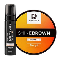 Byrokko Shine Brown +  Samoopalacz W Piance