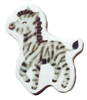 Zebra na tort topper toper zwierzątka safari
