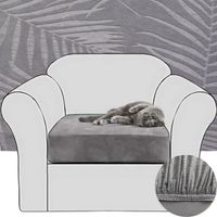 POKROWIEC NA SIEDZISKO OPARCIE SOFĘ WELUR TŁOCZONY