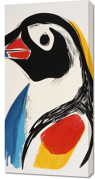 Obraz 50x100cm Portret Ptaka zdjęcie 1